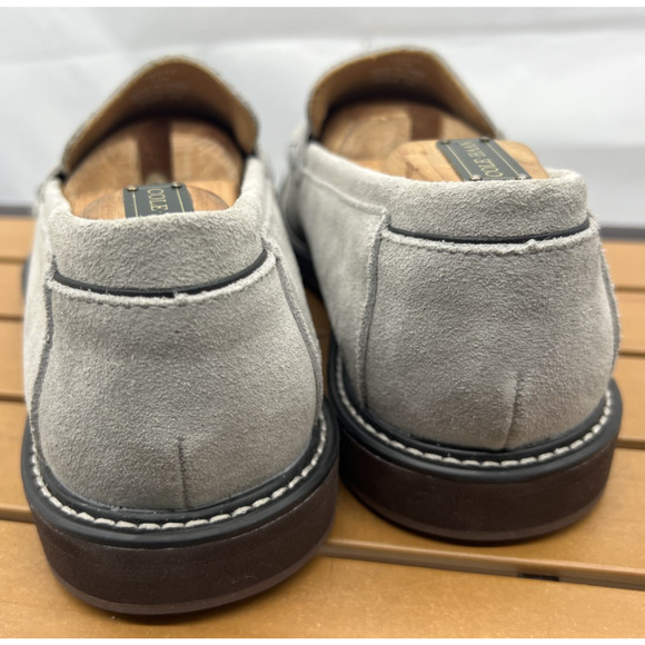 NEW! FootJoy Loafers 11 M Gray Suede Penny Loafers Classic Slip-on FJ Golf - Picture 5 of 10
